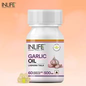 9 - INLIFE Garlic Oil,  60 capsules 