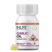4 - INLIFE Garlic Oil,  60 capsules 