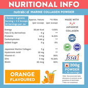 2 - Nutrabud Japanese Marine Collagen, 200 g Orange
