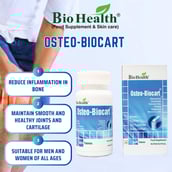 Bio Health Osteo- Biocart,  60 tablet(s) 