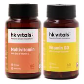 HealthKart HK Vitals Vitamin D3 & Multivitamin 60 Tabs Combo