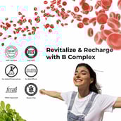 4 - Health Veda Organics Plant Based Vitamin B12,  60 capsules  Unflavoured 