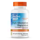 1 - Doctor's Best High Absorption Magnesium,  Unflavoured  240 tablet(s) 