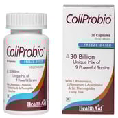 1 - HealthAid ColiProbio,  30 capsules  Unflavoured 