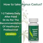 3 - HealthAid Agnus Castus (550mg),  60 tablet(s) 