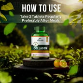 6 - Divya Himalayan Premium Collagen Support,  60 capsules  Unflavoured 