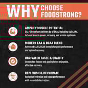 8 - Foodstrong EAA 9000,  Spicy Guava  0.66 lb  25 Servings 