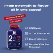 6 - Apex Vitals Whey 2 Pure,  4 lb  Chocolate Hazelnut 