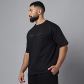 6 - MuscleBlaze Z-Verse T-Shirt,  Black  Large