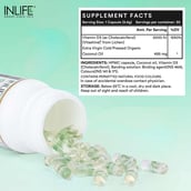 7 - INLIFE Plant Based Vitamin D3,  30 capsules  (5000 IU) Unflavoured 