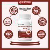 8 - Biotrex Hawthorn Berry (510 mg),  60 veggie capsule(s) 