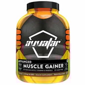Avvatar Advanced Muscle Gainer,  6 lb  Rich Chocolate 