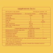 Truely Health Fit Weight Management Probiotics + Natural Extracts, 60 capsules Unflavoured (Pack of 3)