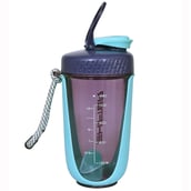 1 - GHC Nutrigize Shaker Bottle Trendy,  Blue & Purple  500 ml 
