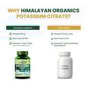 7 - Himalayan Organics Potassium Citrate 800mg,  120 tablet(s) 