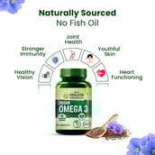 5 - Himalayan Organics Omega 3 6 9 Vegan Natural Nutrition Supplement,  90 veggie capsule(s) 