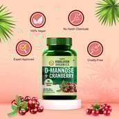 7 - Himalayan Organics D-Mannose + Cranberry,  90 tablet(s) 