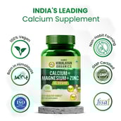 5 - Himalayan Organics Calcium+Magnesium+Zinc,  120 tablet(s)  Unflavoured 