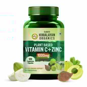 1 - Himalayan Organics Plant Based Vitamin C with Zinc,  120 veggie capsule(s)  Unflavoured 