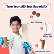 8 - Supermilk Gritzo Height+ for 13+ Yrs Boys, 1 kg Double Chocolate