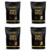 1 - Nakpro Whey Gold Protein Concentrate,  4 Piece(s)/Pack  Assorted 