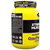 protein - Big Muscles Xtreme Muscle Mass,  2.2 lb  Strawberry 