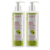 1 - Jiva Ayurveda Amla Shampoo,  200 ml  Hair Strengthening (Pack of 2) 