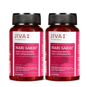 1 - Jiva Ayurveda Nari Sakhi,  60 capsules  Unflavoured (Pack of 2) 