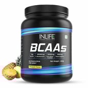 1 - INLIFE BCAAs,  0.99 lb  34 Servings  Pineapple 