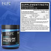 5 - INLIFE Micronized Citrulline Malate 2:1,  0.44 lb  Unflavoured 