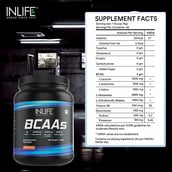 7 - INLIFE BCAAs,  0.99 lb  34 Servings  Orange 