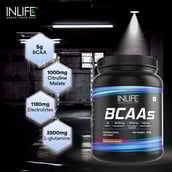 9 - INLIFE BCAAs,  0.99 lb  34 Servings  Watermelon 
