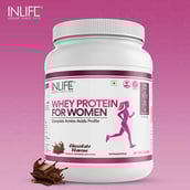 2 - INLIFE Whey Protein for Women, 1.1 lb Chocolate