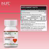 8 - INLIFE L-Carnitine L-Tartrate 500 mg,  60 veggie capsule(s)  Unflavoured 