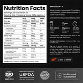 5 - Athlab Instant Whey,  1.1 lb  Cold Coffee 