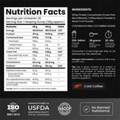 5 - Athlab Instant Whey,  2.2 lb  Cold Coffee 
