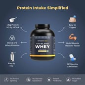 4 - Nutrabay Gold Tri-Blend Whey Protein, 4.4 lb Mango Milkshake