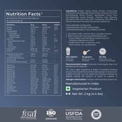 4 - Nutrabay Gold Tri-Blend Whey Protein,  4.4 lb  Double Chocolate 