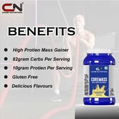 5 - Core Nutrition Coremass Weight & Mass Gainer,  2.2 lb  Kesar Pista Kulf 