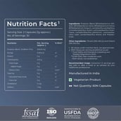 4 - Nutrabay Wellness Pre & Probiotic Digestive Support,  60 capsules  (25 Billion CFUs) 