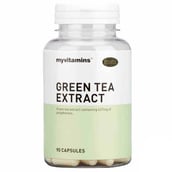 Myvitamins Green Tea Extract,  90 capsules  Unflavoured 