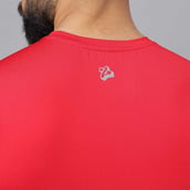 8 - MuscleBlaze Air Tech Compression MuscleTank, Red Medium