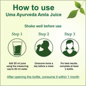 9 - Uma Ayurveda Amla Juice,  Unflavoured  1 L 