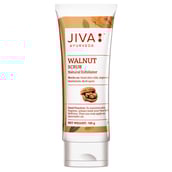 1 - Jiva Ayurveda Walnut Scrub,  100 g  Natural Exfoliator 