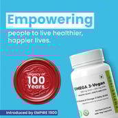 4 - EMPIRE 1900 Omega 3-Vegan,  60 veggie capsule(s) 