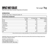 3 - Myprotein Impact Whey Isolate Powder, 2.2 lb Mango - UK