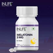8 - INLIFE Melatonin 3mg,  120 tablet(s)  Unflavoured 