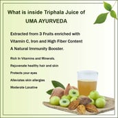 4 - Uma Ayurveda Triphala Juice, 1 L