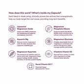 5 - Origins Nutra Magnesium + D3 + K2 for Women, Unflavoured (Pack of 3) 56 capsules