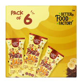 1 - Better Food Factory Protein Bar,  6 bar(s)  Choco Banana 
